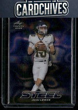 Juju Lewis 2023 Leaf Trinity (Mega Box) #S-53 Steel Lazer Blue #/99 SN