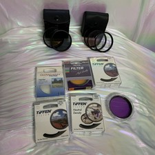 Camera Filters Lens Tiffen Hoya Quantaray Set Of 9