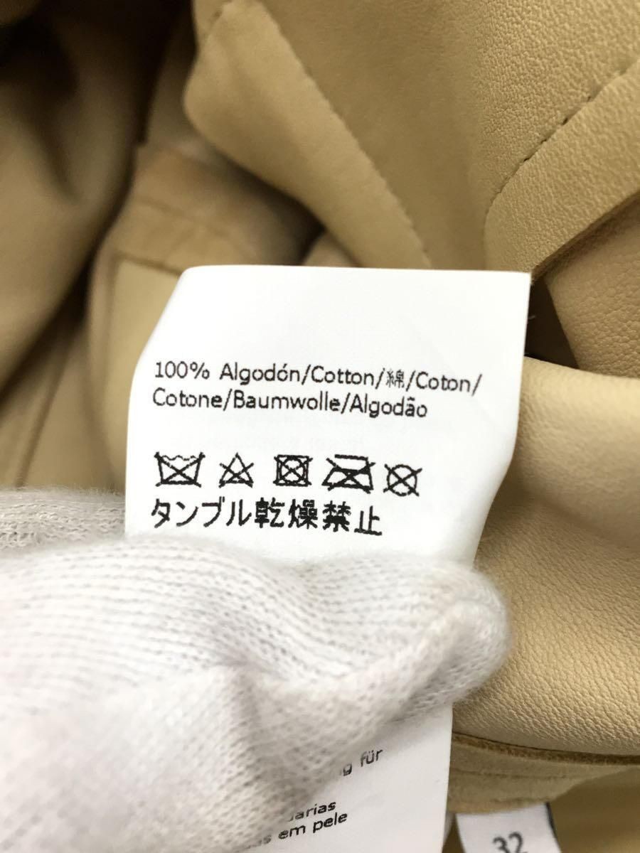 ALTRA LOEWE altro cappotto senza colletto 32 pelle beige S540336X46