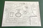 Olympic Games 1936: old plan de combat sites for 12.8.36