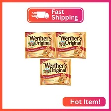 Werther's Original Hard Caramel Candy - Individually Wrapped Hard Candies for Ha
