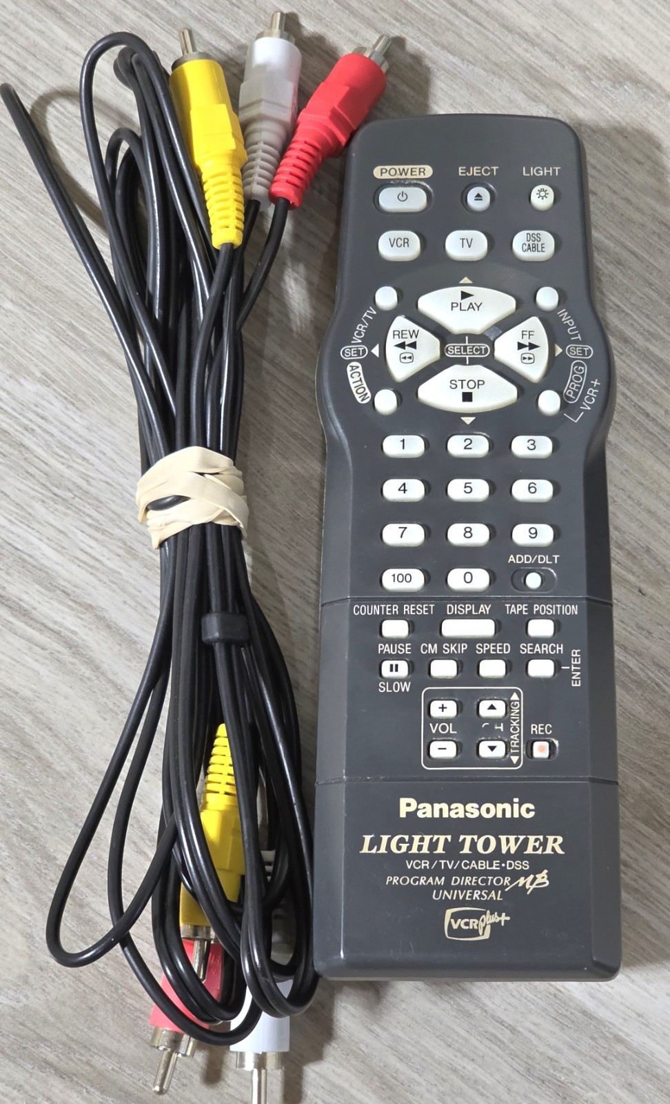 Panasonic PV-9451 Omnivision Blue Line VCR 4-Head Hi-Fi Video w/Remote - TESTED 