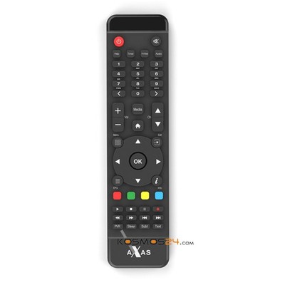 Fernbedienung Axas Original  für E3HD / E4HD Sat und Kabel Remote Control