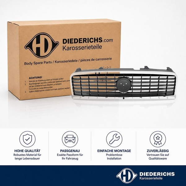 KÜHlergitter Diederichs 3463446 Passend FÜR Fiat KÜHlergrill Frontgrill-image