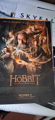 THE HOBBIT: THE DESOLATION OF SMAUG Original One Sheet Movie Poster - 2013