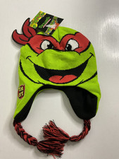 Nickelodeon Boys Beanie Teenage Mutant Ninja Turtles Knit Fleece Lined Hat OS
