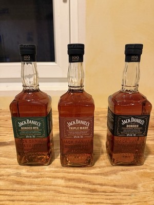 Jack Daniels Bonded,Triple Mash und Bonded Rye 50% 700 ml. Neu Ungeöffnet
