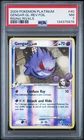 2009 POKEMON PLATINUM RISING RIVALS #40 GENGAR GL-REVERSE FOIL PSA 7