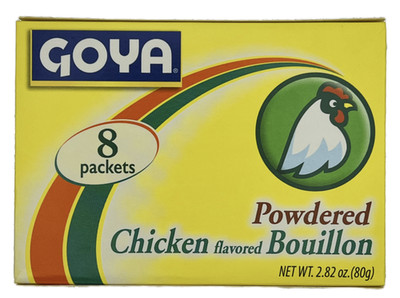 Goya Powdered Chicken flavored Bouillon 2.82 oz