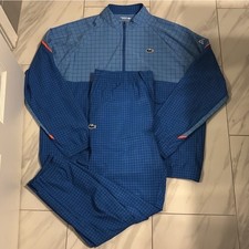 Lacoste Men  s Tracksuit Blue Orange 290 XXL NWOT