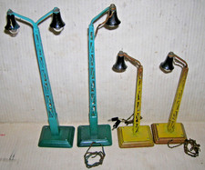 4 Spur 0 M&auml;rklin  Lampen 30er Jahre zum basteln