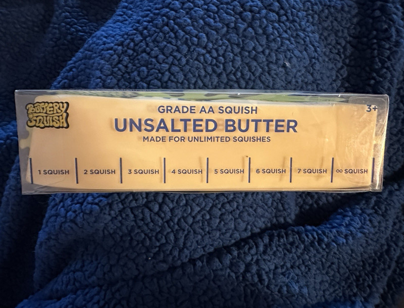 RARE!! Buttery Squish Unsalted Butter squishy