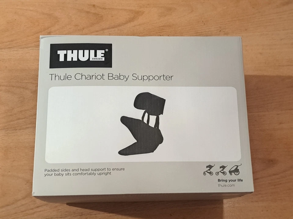 Thule 20101001 Supporter Fahrradanhänger für Baby - Schwarz
