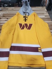 Washington Commanders Men's Pullover Hoodie Sweatshirt NFL Licensed, Size Small