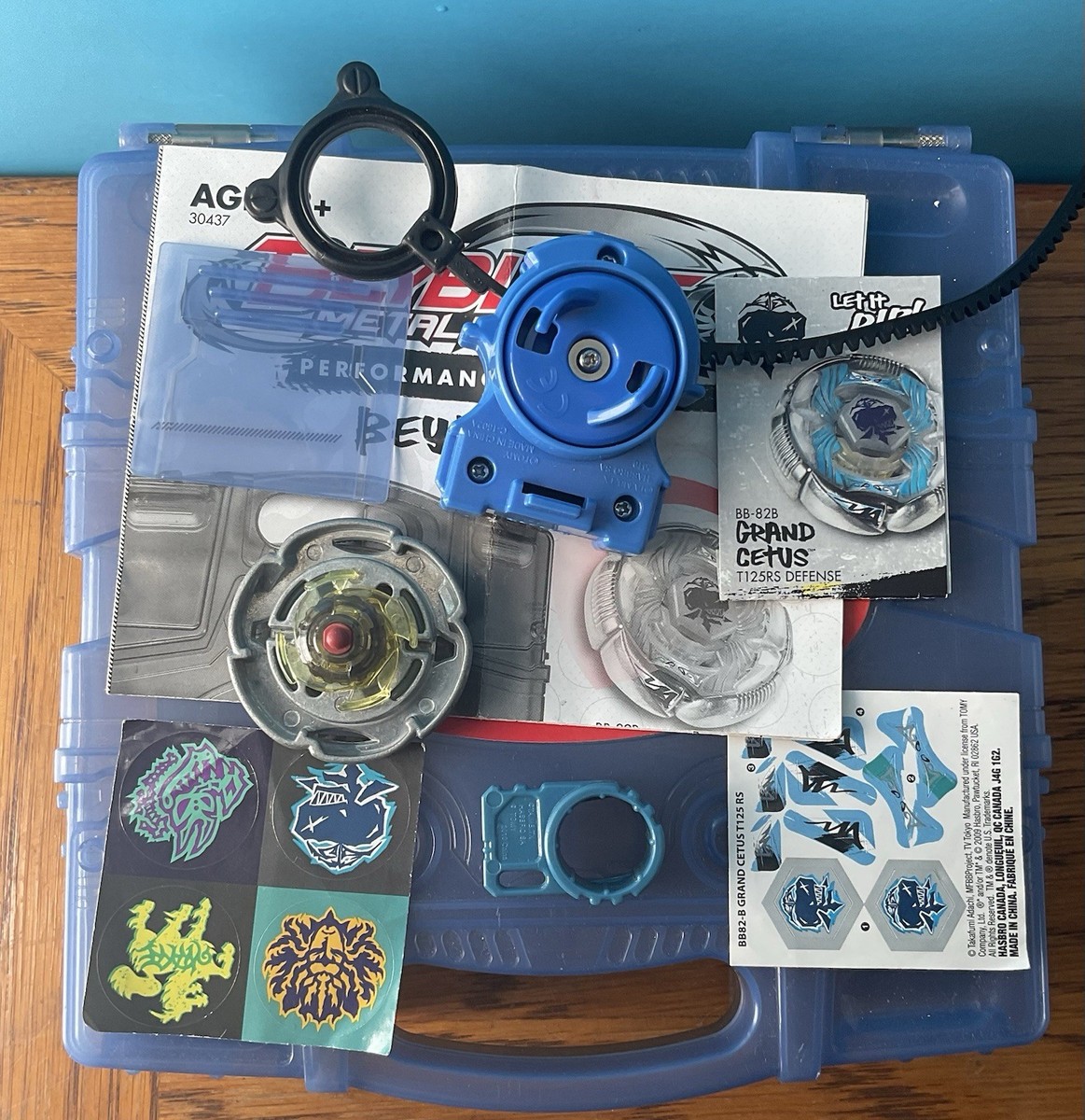 Beyblade Metal Masters Hasbro BB-82B Beylocker Con White Grand
