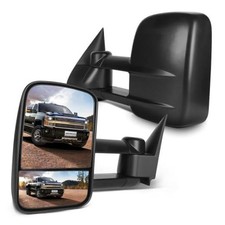 Tow Mirrors Compatible with for 1999-2007 For Chevy Silverado For GMC Sierra