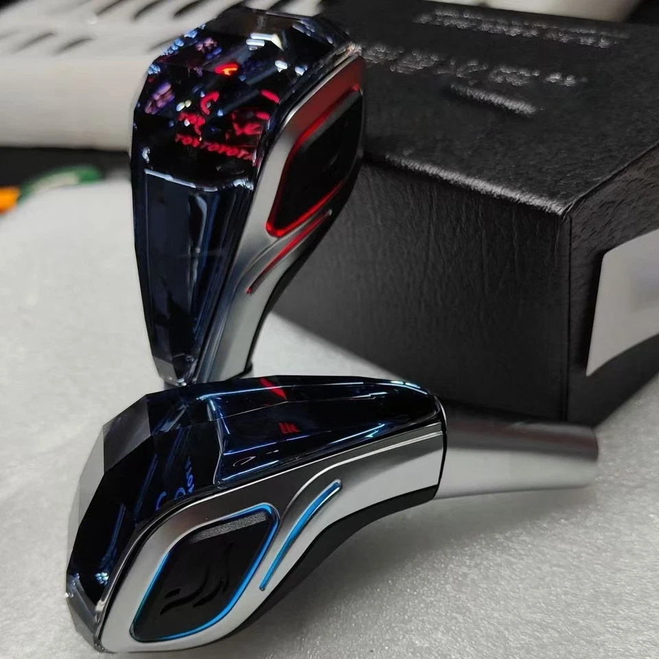 Crystal Ambient Light Gear Shift Knob Handle For Toyota Camry Corolla Prius RAV4 - Image 2 of 4