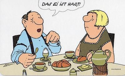 LORIOT Das Ei ist hart ! Schneidebrett Frühstücksbrett Frühstücksbrettchen Brett