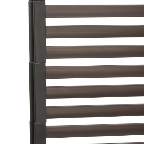 Decorative Privacy Screen for Patio Balcony Backyard Garden, Freestanding, Brown - Picture 14 of 19