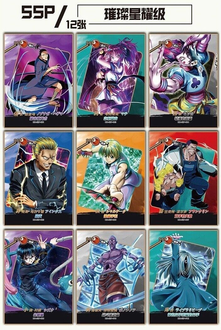 30 cards/box Hunter X Hunter Card Collection Dark Continent SSP SP