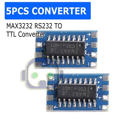 10 Modules Convertisseur RS232 Vers TTL MAX3232 - 3-5V | Pour Arduino/Raspberry | Communication Série