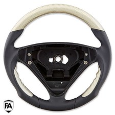 Mercedes Benz Sportlenkrad Carbon Silber SLK R171 bis 08 W203 Mopf