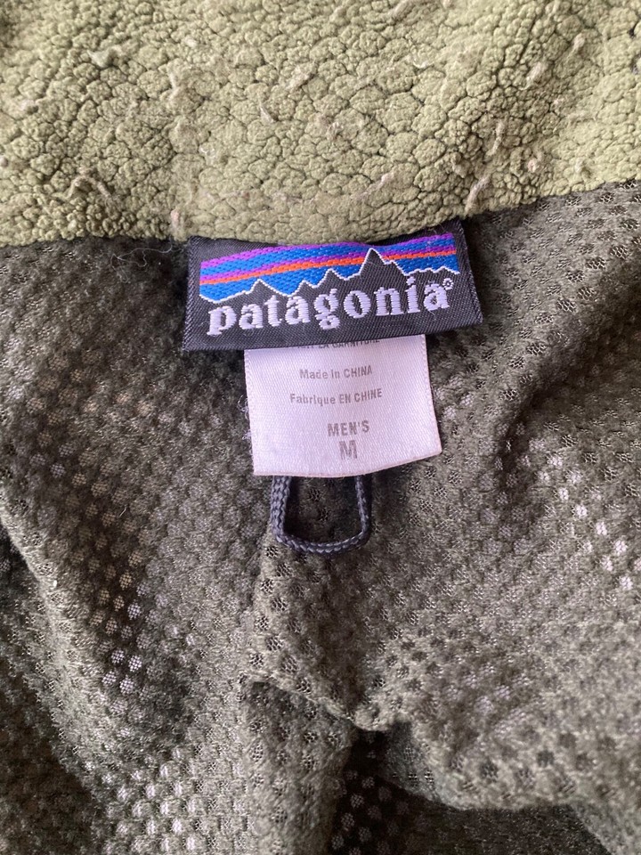 Patagonia Powder Keg Jacket Mens Medium Shell ski snowboard hike Green