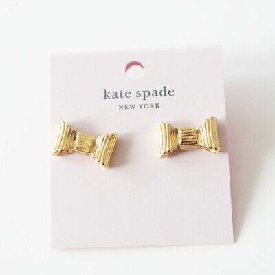 NWT AUTHENTIC KATE SPADE ALL WRAPPED UP GOLD