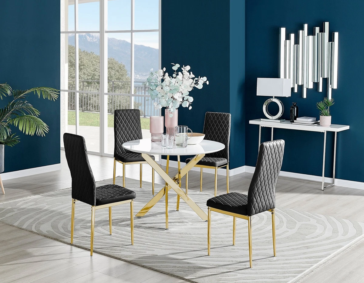Round tile dining table online