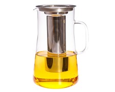 Teekanne Teekrug Glaskrug Hudson Trendglas Jena 2,5 L mit Teefilter