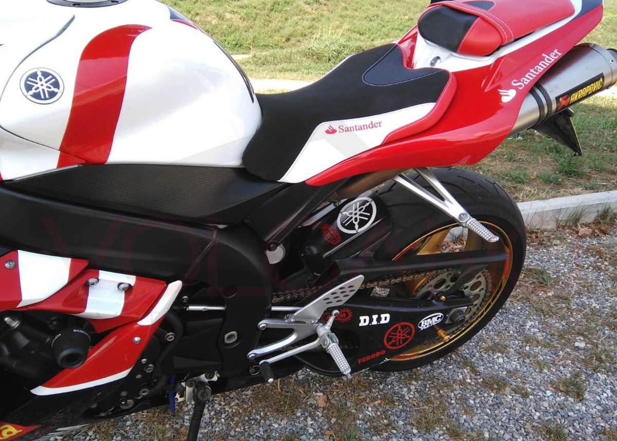 Fit Yamaha Yzf R1 2007-2008 Volcano Design Seat Cover Y047C128