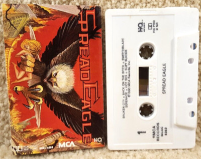 Spread Eagle Self Titled Album Cassette Tape MCA Records Vintage 1990