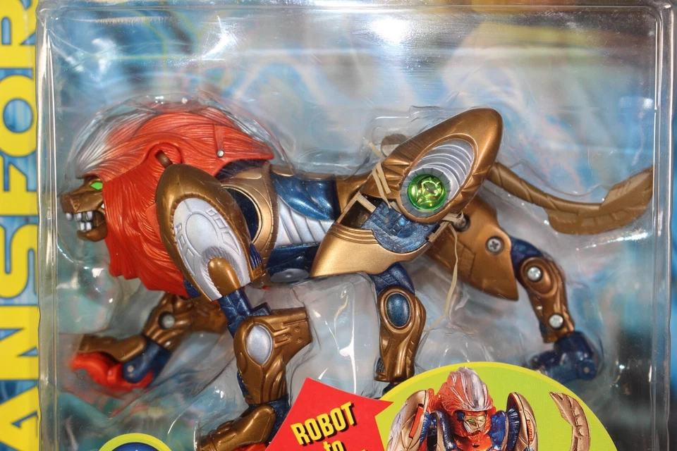 TRANSFORMERS Deluxe Snarl Lion Heroic Maximal Beast Machines Hasbro 2000 New Fig - Bild 3 von 4
