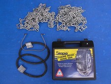 Chaînes neige Série 1000 Siepa pour roues de 12", 13", Michelin TRX  2 Noir 1000