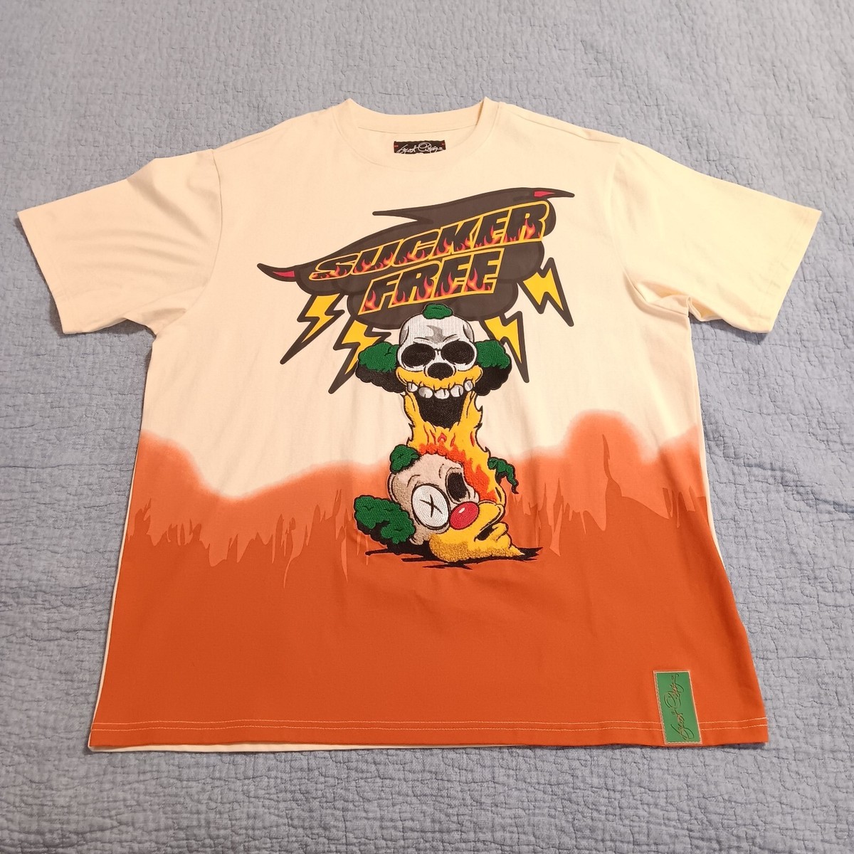 Frost Originals Sucker Free Embroidered T Shirt XL Krusty The