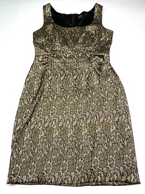 green emerald velvet dress Ann Taylor Black Square Neck Midi Dress main image 0