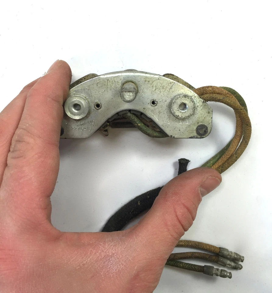 Interruptor de señal de giro Desoto Chrysler S-13 New Yorker 1949 con cableado 1235606 nuevo en stock Foto 4 de 4