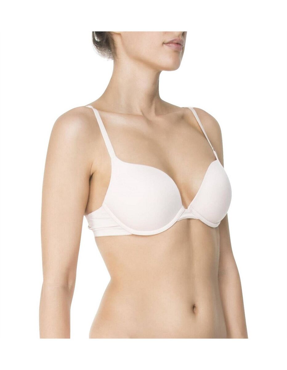 UJOH Eyelet Bra-Top サイズ2 NEW DAVID JONES JT ONE BEIGE PADDED PLUNGE PUSH UP UNDERWIRE