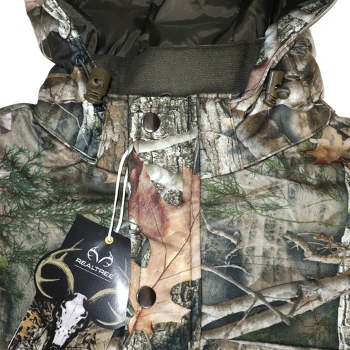 Giubbotto Uomo Realtree Scaldamuscoli Isolato Mimetico Caccia Pesca Lavoro Giacca 88 - Foto 3 di 22
