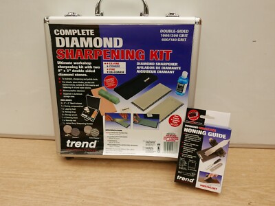 TREND ULTIMATE DIAMOND SHARPENING KIT DWS/KIT/E DWS/HG/SET HONING GUIDE  5027654058633 UK