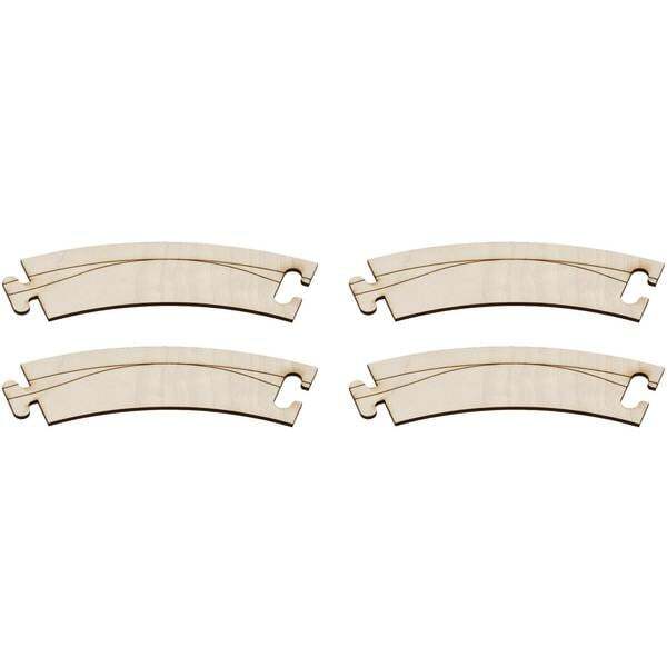 Pista curva car system h0 laser-street faller 161921