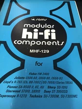 MHF-129 SAMS HI-FI MANUAL  FISHER JULIETTE LLOYD'S PIONEER SHARP SHERWOOD NOS