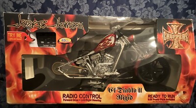 West Coast Choppers Jesse James - El Diablo II Rigid - LARGE R/C Motorcycle