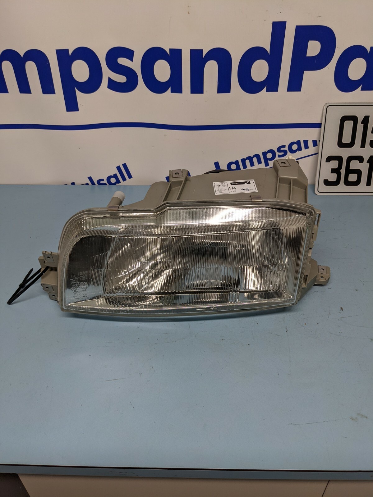 Renault 21 R21 N/S PASSENGER Headlight PHASE 2 BRAND NEW LUCAS 