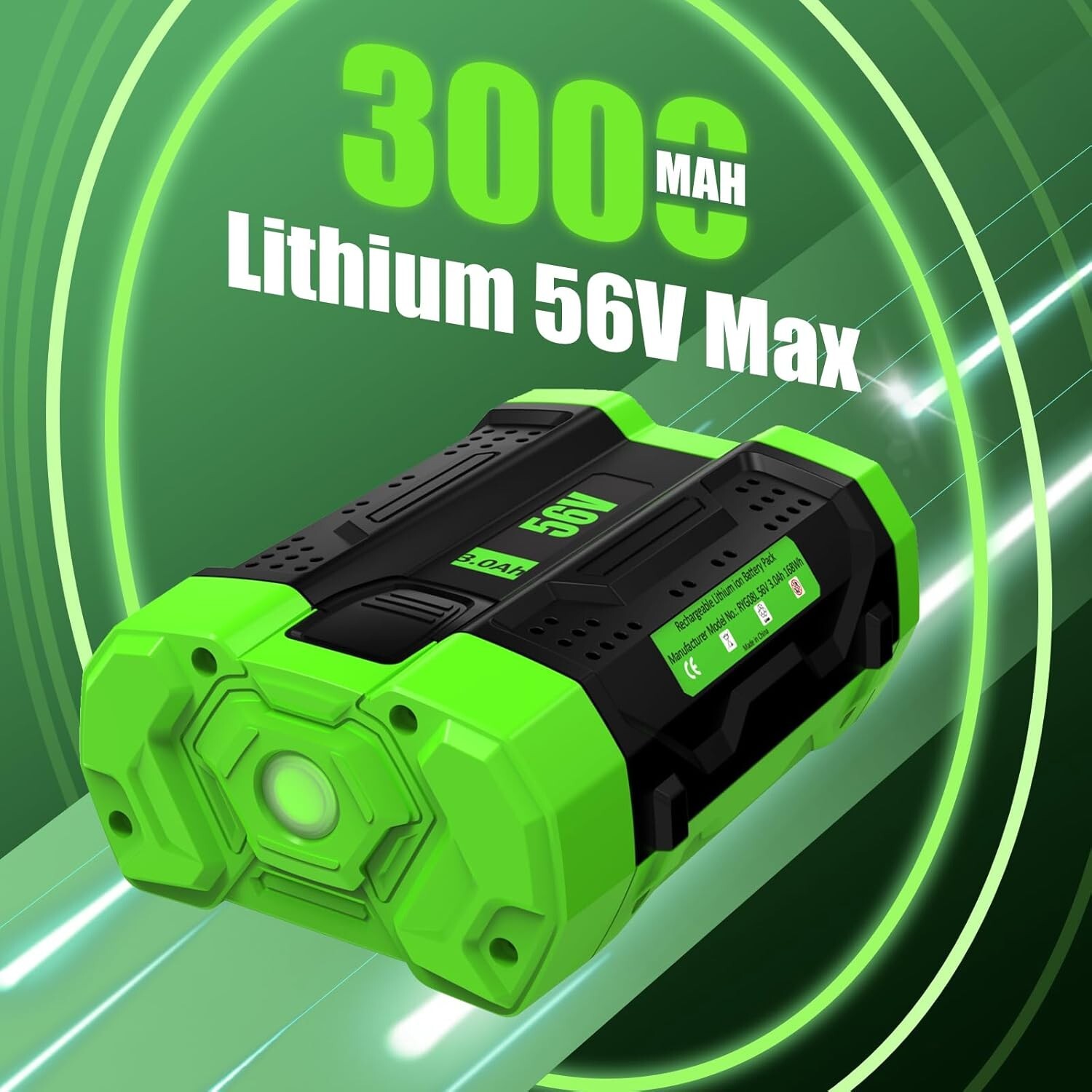 56V Battery Replacement for EGO Tools – Compatible with CS & LB Series