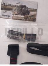 Cinghie Portabici PERUZZO cod. 400 con gancio rivestito coppia 2 pezzi da 100cm