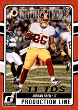 2016 Donruss - #11 Jordan Reed Production Line Washington Commanders