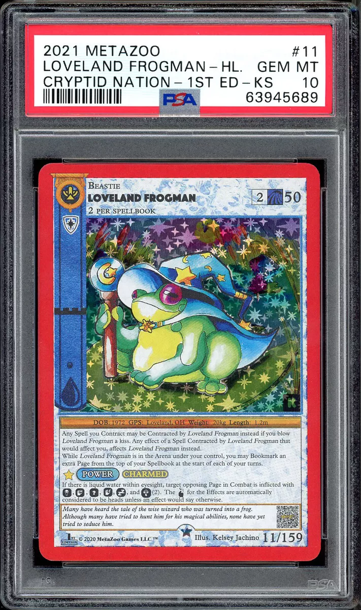 Loveland Frogman holo キックスターター PSA10