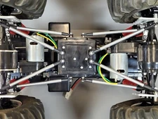 Tamiya Aluminum Front & Rear Axle Linkage Rod Arm Set RC1/10 Bullhead Clodbuster