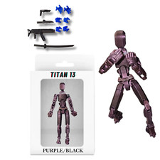 T13 Action Figure,Titan 13 Action Figure Toy Robot,3D Printed Jointed Movable